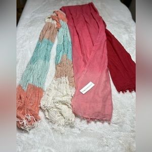 Tag handmade scarf set